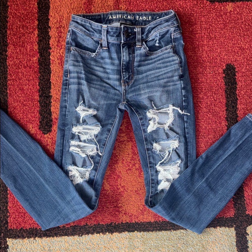 American Eagle Next Level Stretch Hi Rise Jeggings